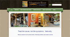 Desktop Screenshot of mountainriverclinic.com